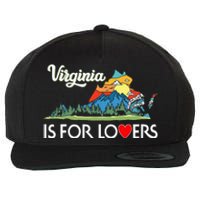 Virginia Is For The Lovers For  Women Wool Snapback Cap