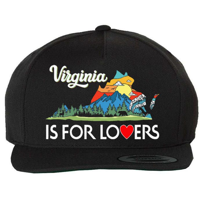 Virginia Is For The Lovers For  Women Wool Snapback Cap