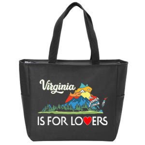 Virginia Is For The Lovers For  Women Zip Tote Bag