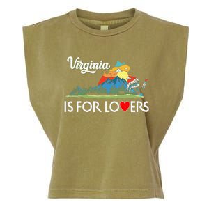 Virginia Is For The Lovers For  Women Garment-Dyed Women's Muscle Tee