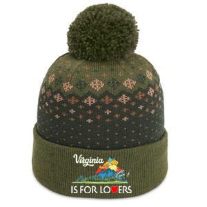 Virginia Is For The Lovers For  Women The Baniff Cuffed Pom Beanie