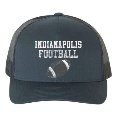 Vintage Indianapolis Football Gift Yupoong Adult 5-Panel Trucker Hat