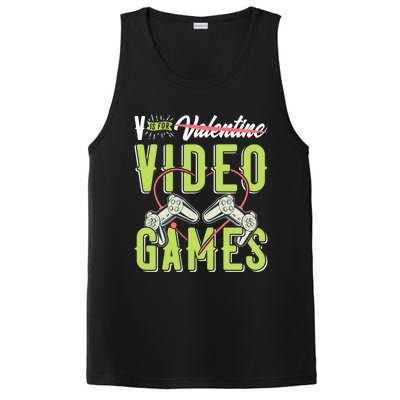 V Is For Valentines Video Games Gift For Gamer Lover Control Meaningful Gift PosiCharge Competitor Tank