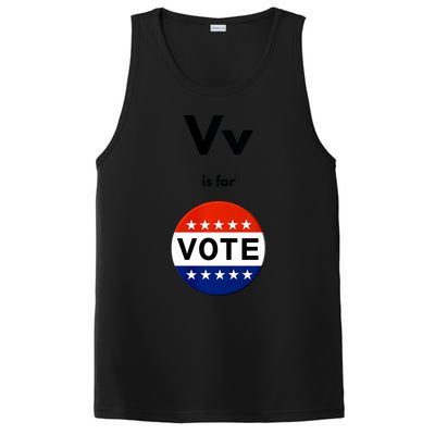 V Is For Vote PosiCharge Competitor Tank