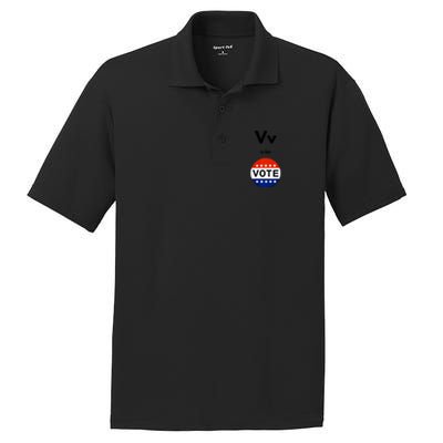 V Is For Vote PosiCharge RacerMesh Polo