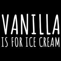 Vanilla Is For Ice Cream Swingers / Freaky Product Cute Gift Doggie Tank