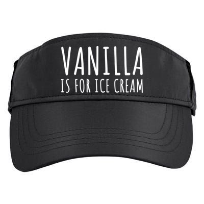 Vanilla Is For Ice Cream Swingers / Freaky Product Cute Gift Adult Drive Performance Visor