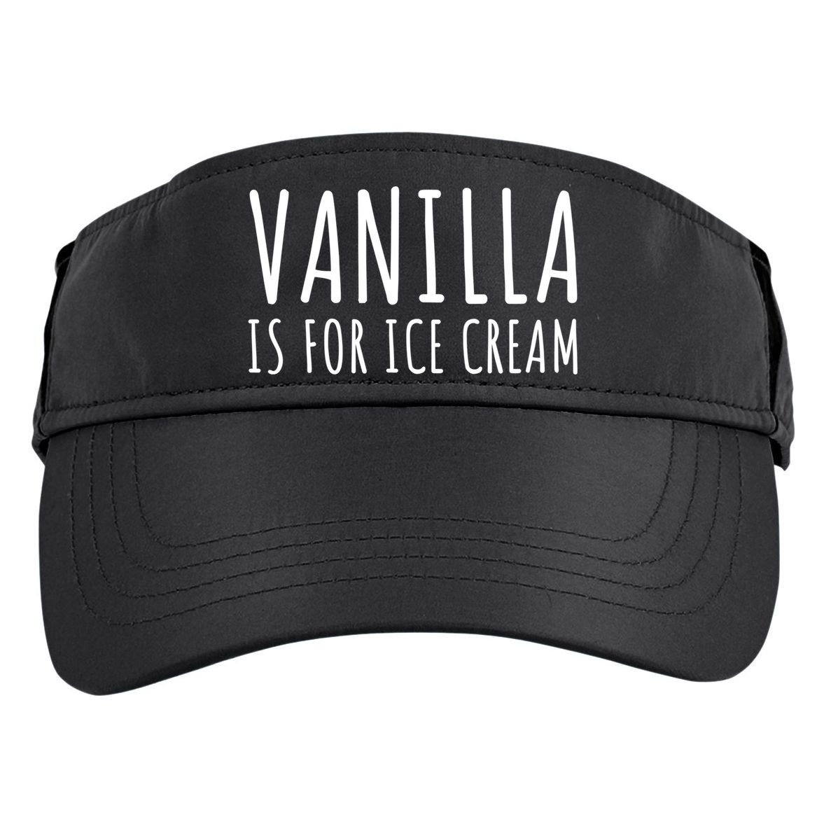 Vanilla Is For Ice Cream Swingers / Freaky Product Cute Gift Adult Drive Performance Visor