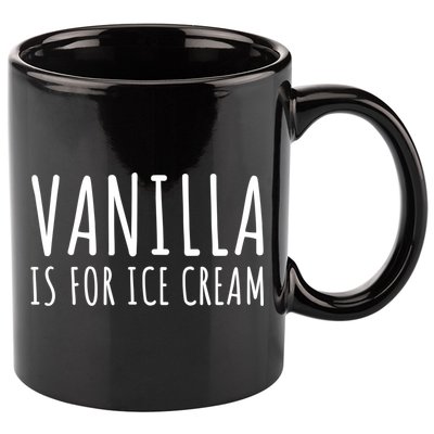 Vanilla Is For Ice Cream Swingers / Freaky Product Cute Gift 11oz C Handle Ceramic Mug
