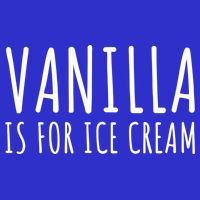 Vanilla Is For Ice Cream Swingers / Freaky Product Cute Gift 16 in Basic Backpack