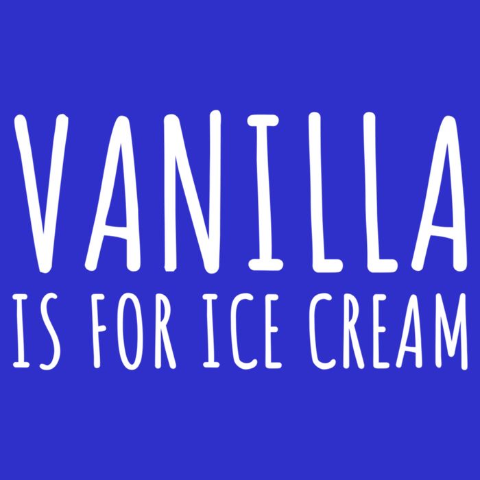 Vanilla Is For Ice Cream Swingers / Freaky Product Cute Gift 16 in Basic Backpack