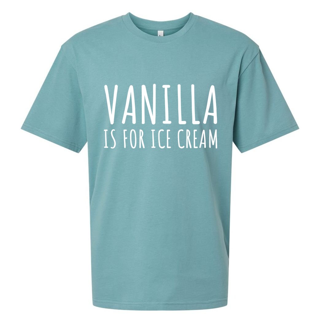 Vanilla Is For Ice Cream Swingers / Freaky Product Cute Gift Sueded Cloud Jersey T-Shirt