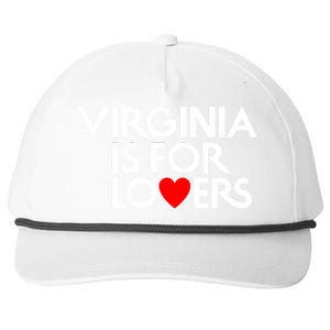 Virginia Is For Lovers Snapback Five-Panel Rope Hat