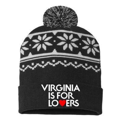 Virginia Is For Lovers USA-Made Snowflake Beanie