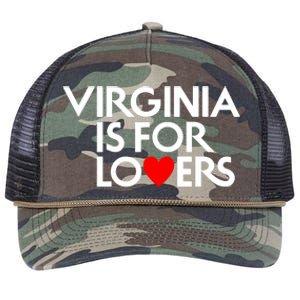 Virginia Is For Lovers Retro Rope Trucker Hat Cap