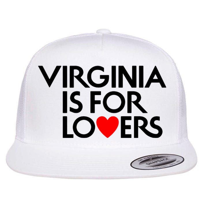 Virginia Is For Lovers Flat Bill Trucker Hat