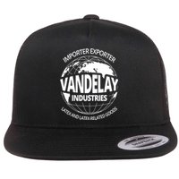 Vandelay Industries Funny Gift Flat Bill Trucker Hat