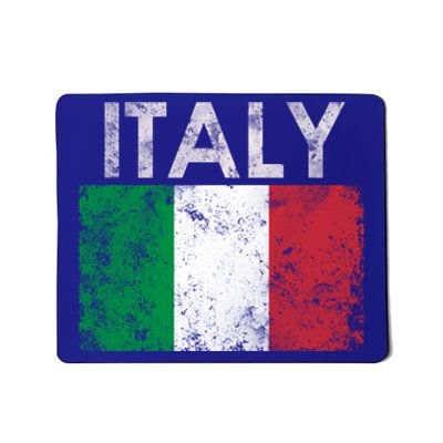 Vintage Italy Funny Italia Italian Gift Flag Pride Gift Gift Mousepad