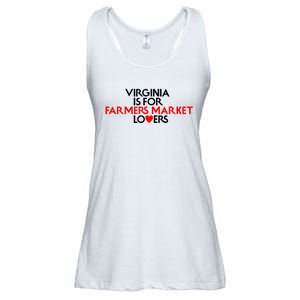 Virginia Is For Farmer Market Lovers Ladies Essential Flowy Tank