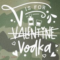 V Is For Valentine Vodka Gift Legacy Tie Dye Trucker Hat