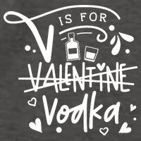 V Is For Valentine Vodka Gift Vector Backpack