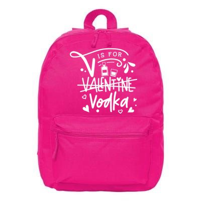 V Is For Valentine Vodka Gift 16 in Basic Backpack