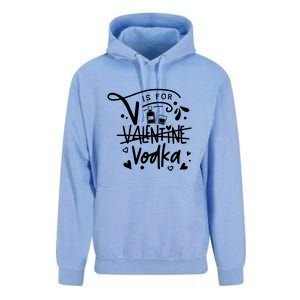 V Is For Valentine Vodka Gift Unisex Surf Hoodie