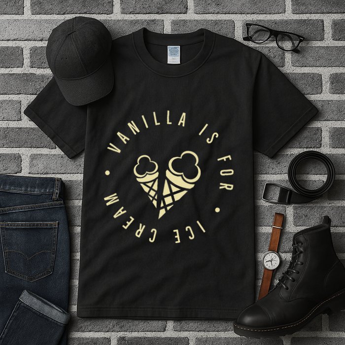 Vanilla Is For Ice Cream Daddy Kinky Not Vanilla Tall T-Shirt