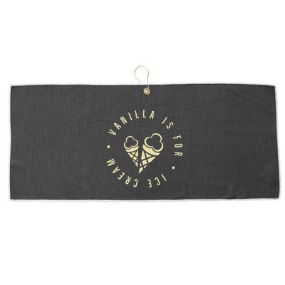Vanilla Is For Ice Cream Daddy Kinky Not Vanilla Large Microfiber Waffle Golf Towel