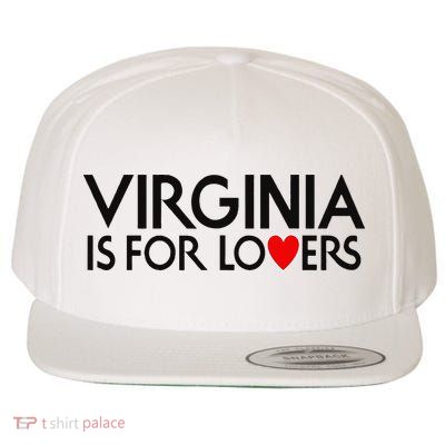 Virginia Is For The Lovers Wool Snapback Cap