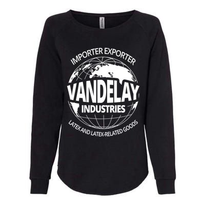 Vandelay Industries Funny Gift Womens California Wash Sweatshirt