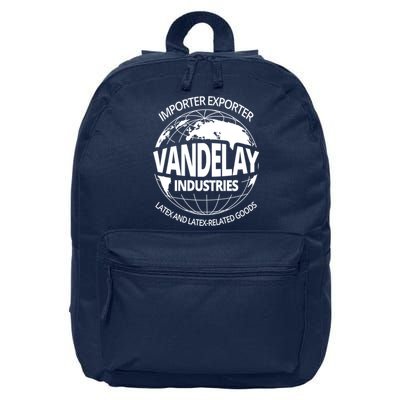 Vandelay Industries Funny Gift 16 in Basic Backpack