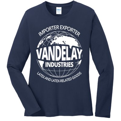 Vandelay Industries Funny Gift Ladies Long Sleeve Shirt