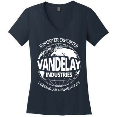 Vandelay Industries Funny Gift Women's V-Neck T-Shirt