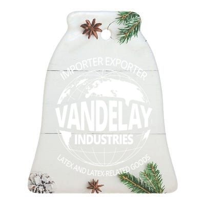 Vandelay Industries Funny Gift Ceramic Bell Ornament