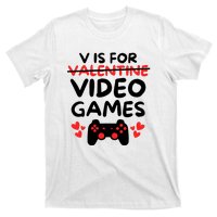 V Is For Video Games T-Shirt