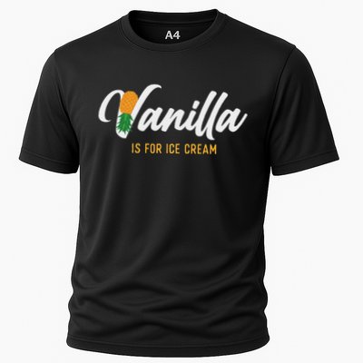 Vanilla Is For Ice Cream Upside Down Pineapple Swinger Performance Shirt