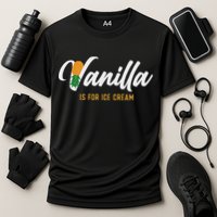 Vanilla Is For Ice Cream Upside Down Pineapple Swinger Performance Shirt