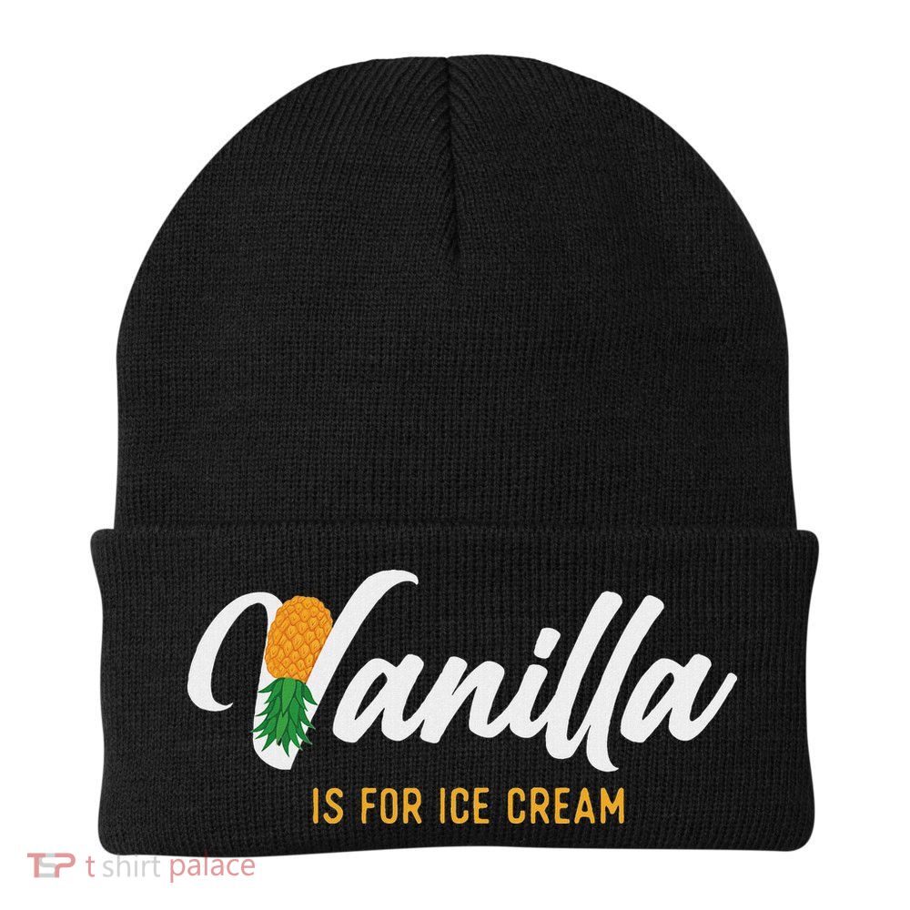 Vanilla Is For Ice Cream Upside Down Pineapple Swinger Beanie
