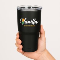 Vanilla Is For Ice Cream Upside Down Pineapple Swinger Tumbler