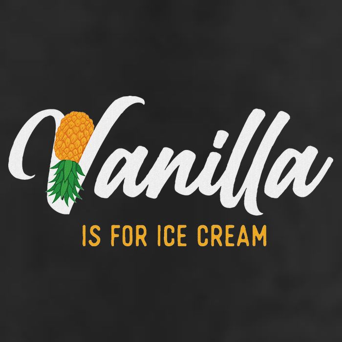 Vanilla Is For Ice Cream Upside Down Pineapple Swinger 25L Jumbo Tote