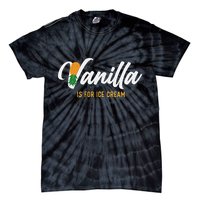 Vanilla Is For Ice Cream Upside Down Pineapple Swinger Tie-Dye T-Shirt