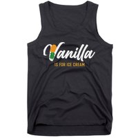 Vanilla Is For Ice Cream Upside Down Pineapple Swinger Tank Top