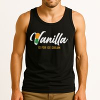 Vanilla Is For Ice Cream Upside Down Pineapple Swinger Tank Top
