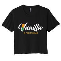 Vanilla Is For Ice Cream Upside Down Pineapple Swinger Crop Top