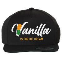 Vanilla Is For Ice Cream Upside Down Pineapple Swinger Wool Snapback Cap