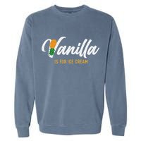 Vanilla Is For Ice Cream Upside Down Pineapple Swinger Garment-Dyed Sweatshirt