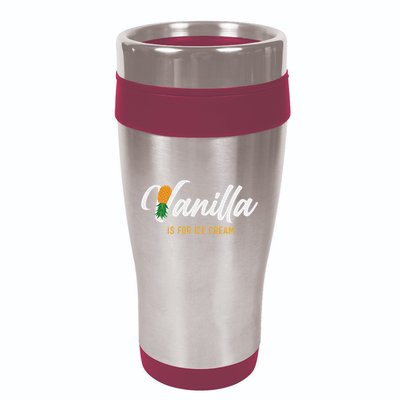 Vanilla Is For Ice Cream Upside Down Pineapple Swinger 16oz Travel Tumbler