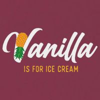 Vanilla Is For Ice Cream Upside Down Pineapple Swinger 16oz Travel Tumbler
