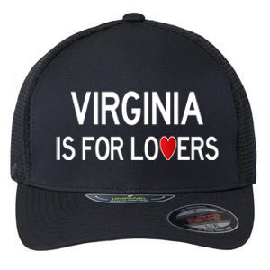 Virginia Is For The Lovers Gift Flexfit Unipanel Trucker Cap